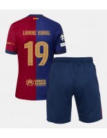 Barcelona Lamine Yamal #19 Kotipaita Lasten 2024-25 Lyhythihainen (+ shortsit)
